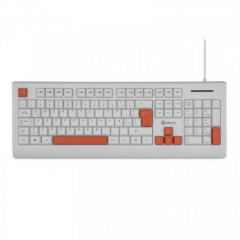 Teclados GETTTECH GGK-ESMWR-02-WH